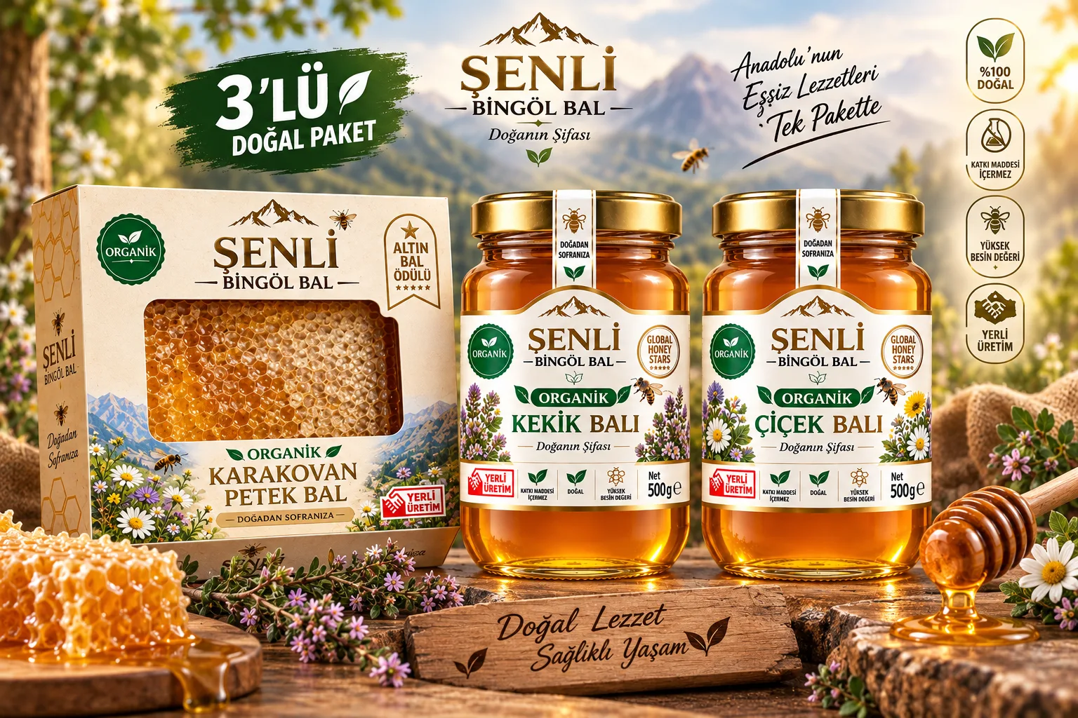 Doğadan Gelen Lezzet Paketi