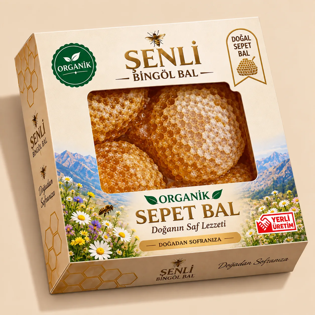 ORGANİK SEPET BAL(1,5KG)